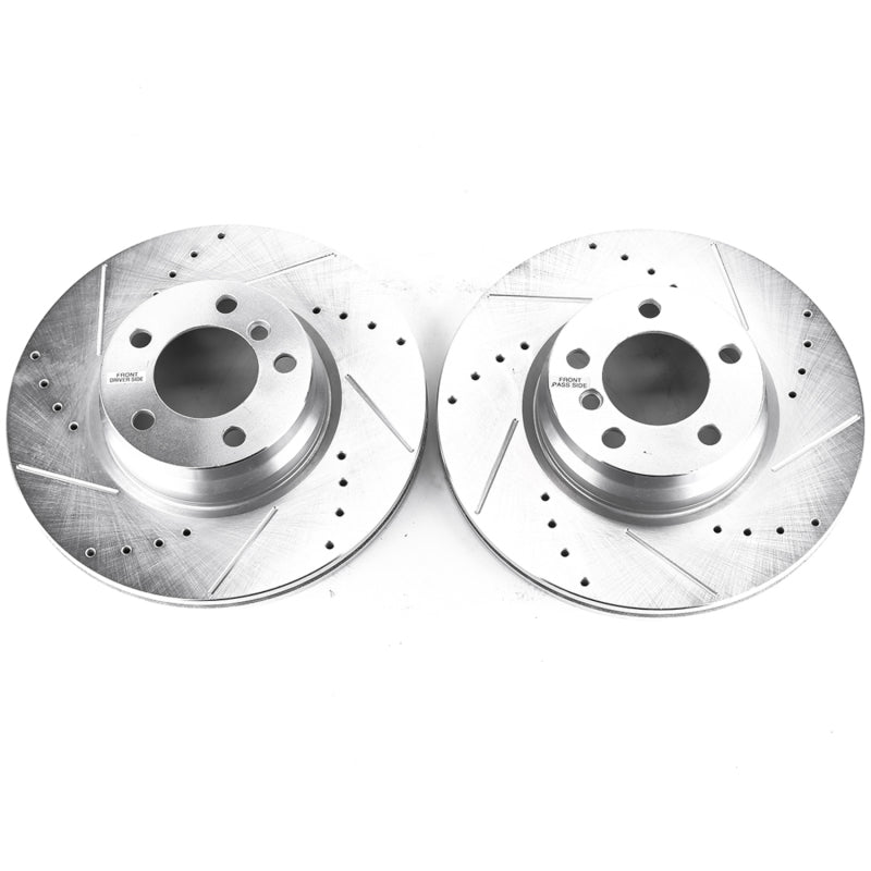 PowerStop Power Stop 14-15 BMW 228i Front Evolution Drilled & Slotted Rotors - Pair