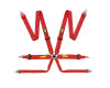 OMP Racing OMP Tecnica 3 Safety Harness Red