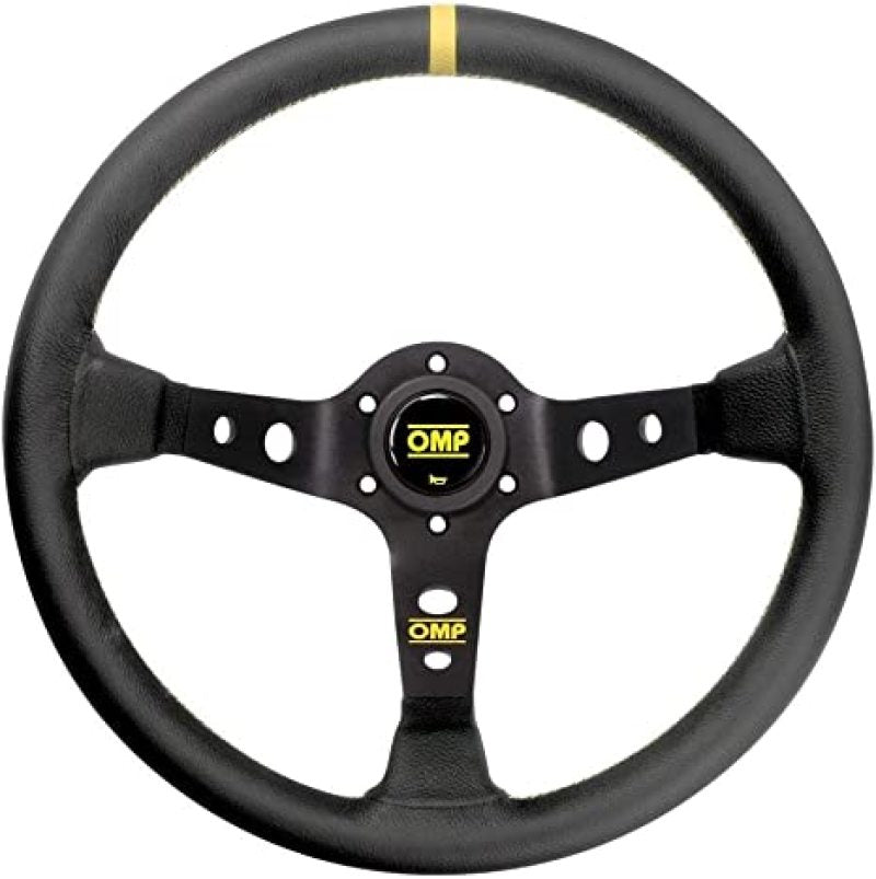 OMP Racing OMP Corsica Steering Wheel In Leather - Black