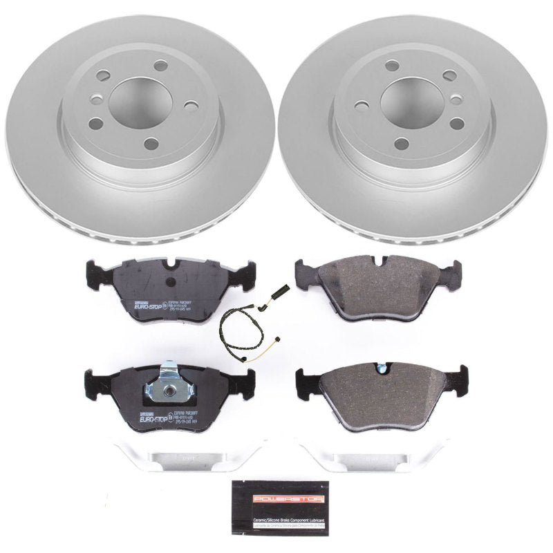 PowerStop Power Stop 04-10 BMW X3 Front Euro-Stop Brake Kit