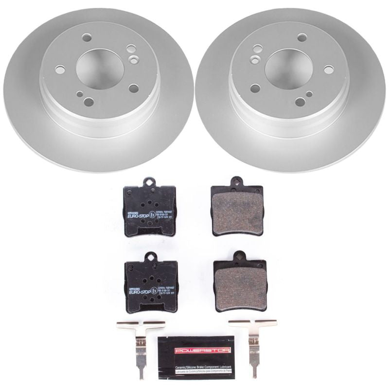 PowerStop Power Stop 04-08 Chrysler Crossfire Rear Euro-Stop Brake Kit