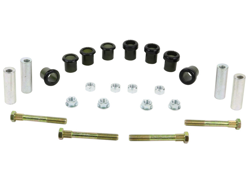 Whiteline Plus 5/83-5/01 BMW 3 Series Rear Camber/Toe Control Arm Lower Inner & Outer Bushing Kit -- DISCONTINUED