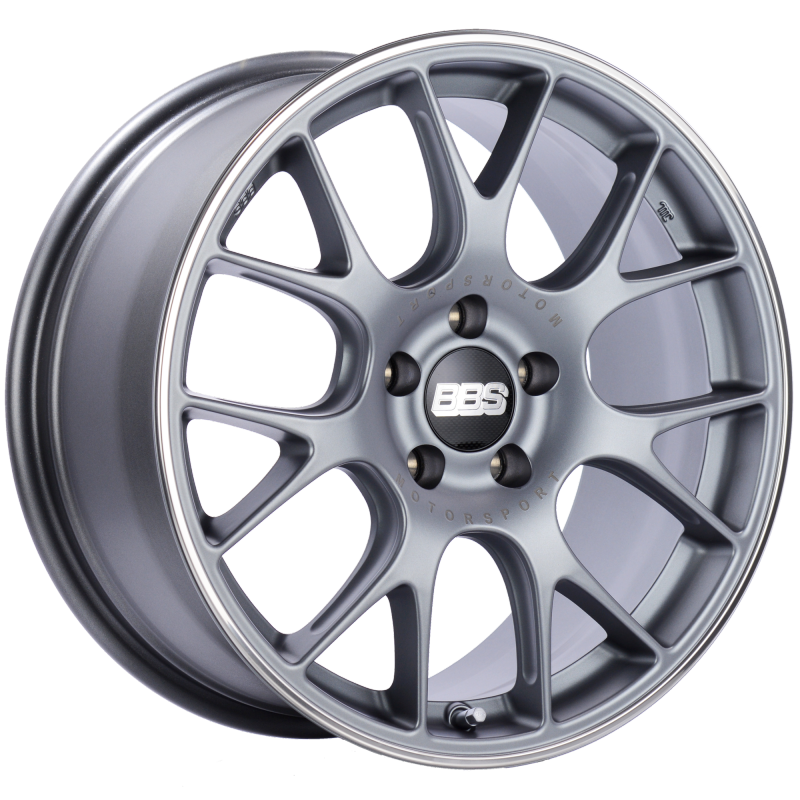 BBS CH-R 18x8 5x120 ET40 Brilliant Silver Polished Rim Protector Wheel -82mm PFS/Clip Required