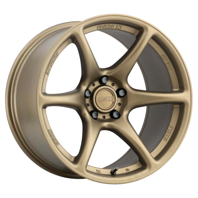 Kansei Wheels Kansei K11B Tandem 18x9in / 5x100 BP / 35mm Offset / 73.1mm Bore - Bronze Wheel