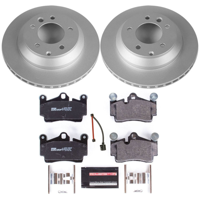 PowerStop Power Stop 07-15 Audi Q7 Rear Euro-Stop Brake Kit