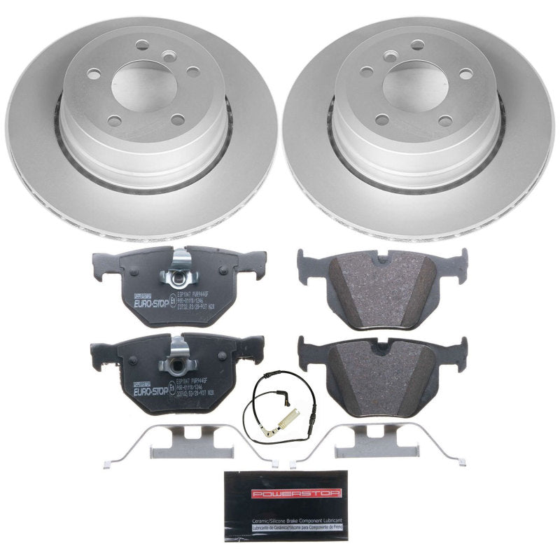 PowerStop Power Stop 06-07 BMW 525xi Rear Euro-Stop Brake Kit