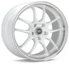 Enkei PF01SS 17x9 5x114.3 48mm Offset 75mm Bore Diameter White with Machined Lip Wheel