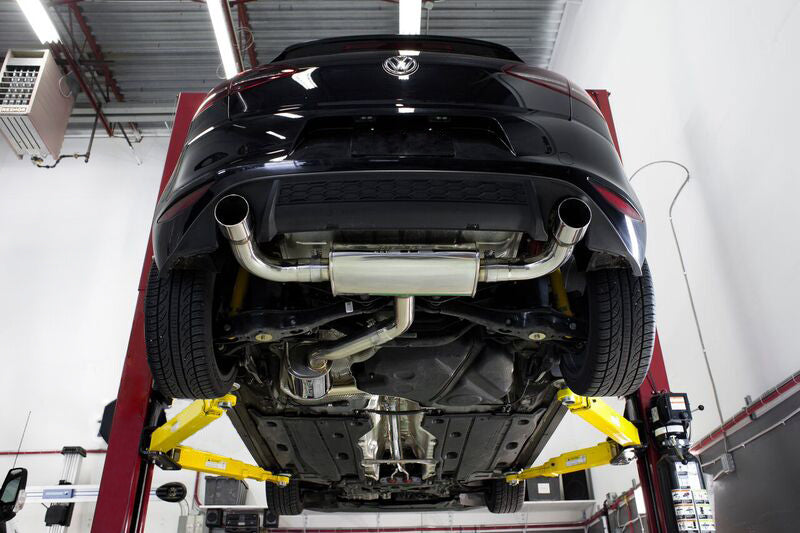 CTS Turbo Turbo-Back Exhaust With High-Flow Cat - VW MK7 GTI