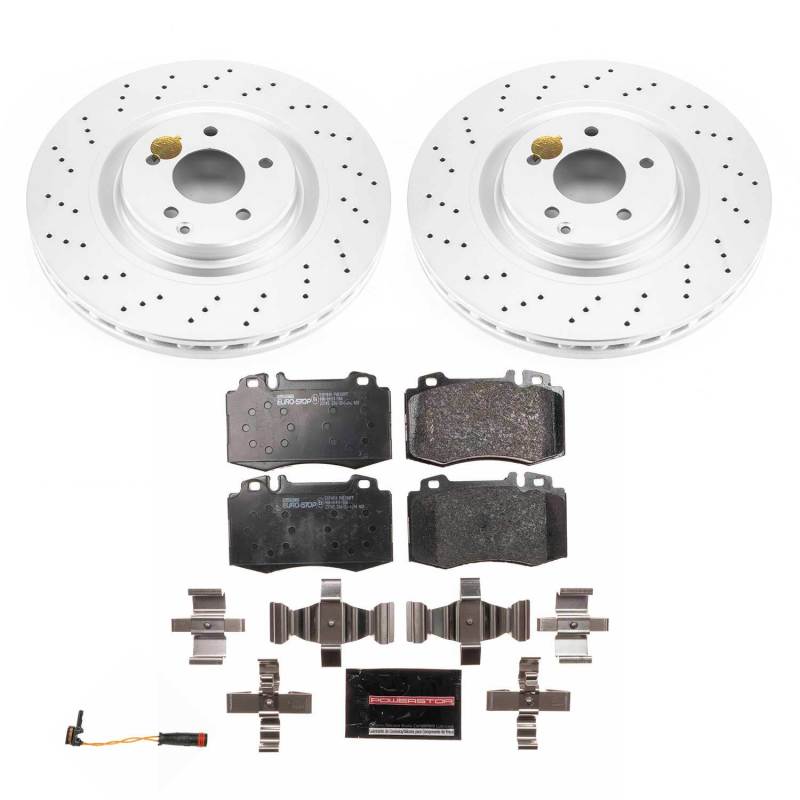 PowerStop Power Stop 03-06 Mercedes-Benz CLK500 Front Euro-Stop Brake Kit