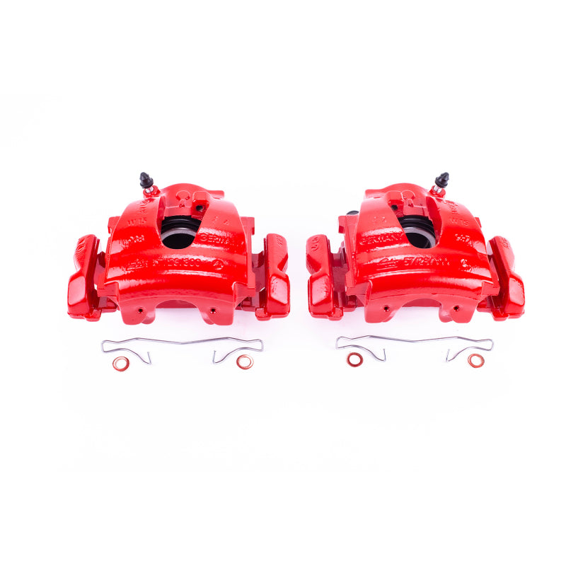 PowerStop Power Stop 04-08 Chrysler Crossfire Front Red Calipers w/Brackets - Pair