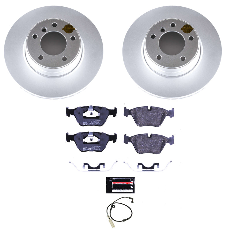 PowerStop Power Stop 04-05 BMW 525i Front Euro-Stop Brake Kit