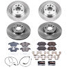 PowerStop Power Stop 12-15 Land Rover Range Rover Evoque Front & Rear Autospecialty Brake Kit