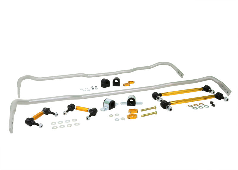 Whiteline 06-14 Volkswagen Jetta / 06-15 Scirocco Front and Rear Swaybar Assembly Kit