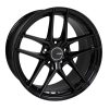 Enkei TY5 18x8.5 5x114.3 35mm Offset 72.6mm Bore Black Wheel