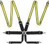 OMP Racing OMP First 3/2 Racing Harness Black Yellow