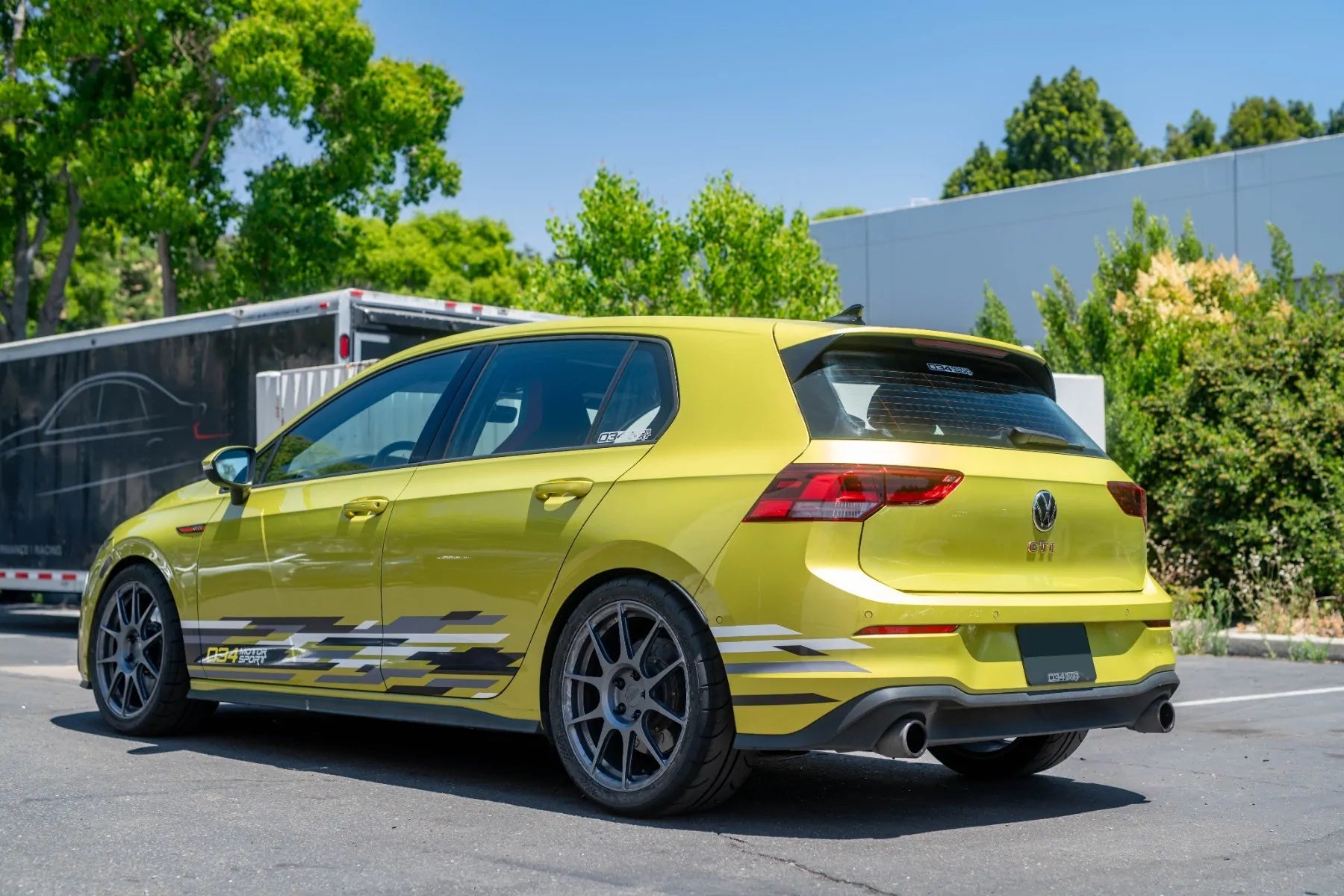 034Motorsport Dynamic+ Lowering Springs Installed on VW MK8 GTI