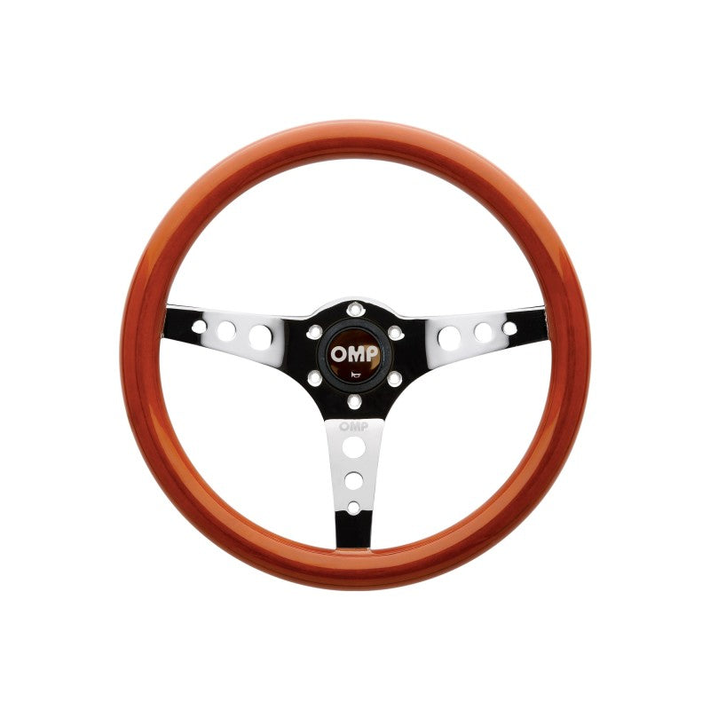 OMP Racing OMP Mugello Wooden Steering Wheel 360mm Handgrip Oval25X23mm