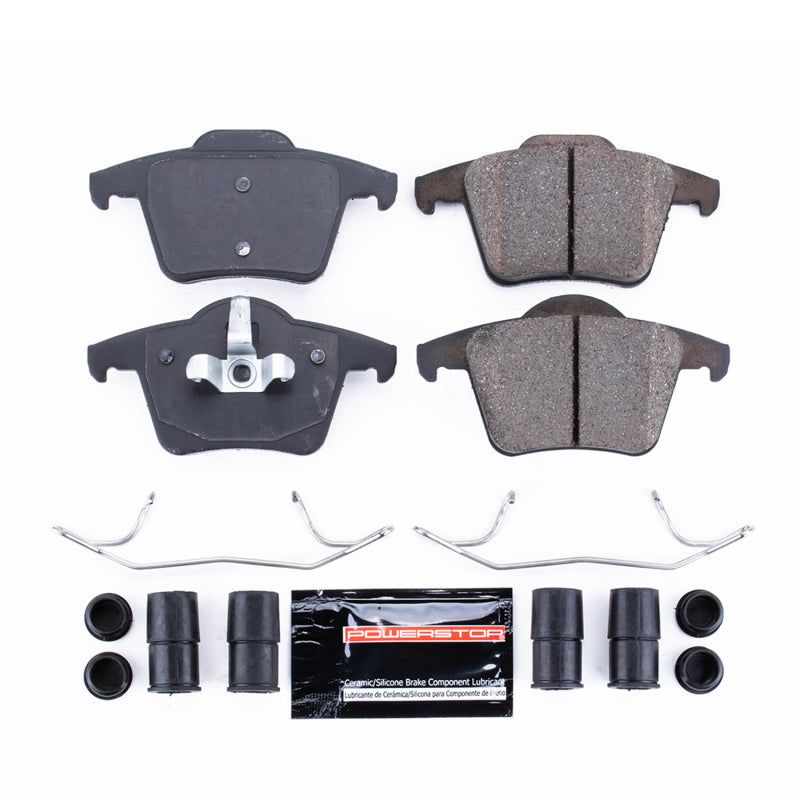 PowerStop Power Stop 03-14 Volvo XC90 Rear Z23 Evolution Sport Brake Pads w/Hardware