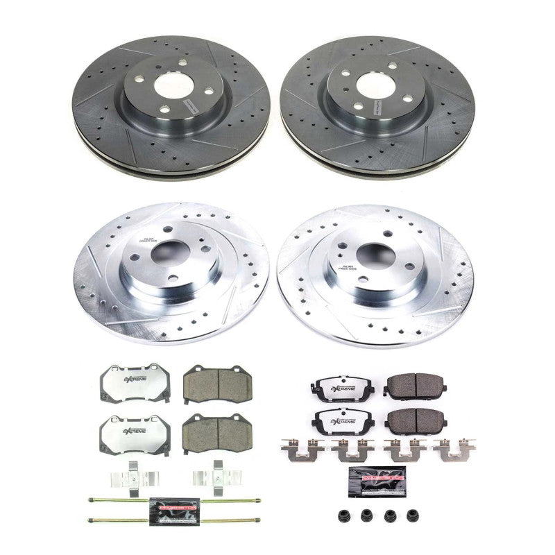 PowerStop Power Stop 17-20 Fiat 124 Spider Front & Rear Z26 Street Brake Kit