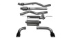 CORSA Performance Corsa 12-14 BMW 335i Sedan RWD F30 3in Black Touring Dual Rear Single 3.5in Tip Cat-Back Exhaust