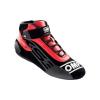 OMP Racing OMP KS-3 Shoes My2021 Black/Red - Size 37