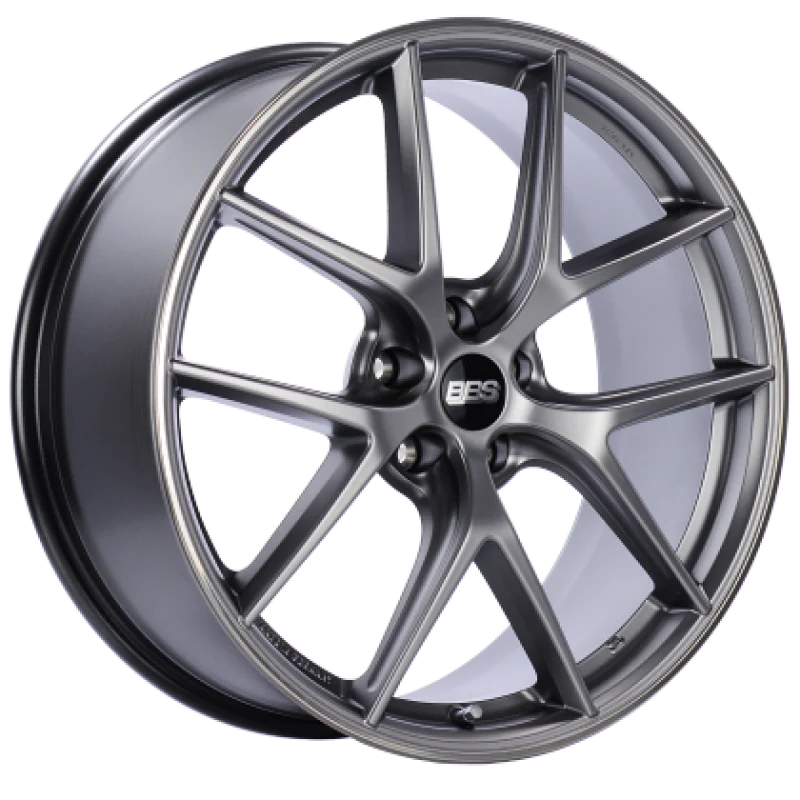 BBS CI-R 20x11.5 5x112 ET40 Platinum Silver Polished Rim Protector Wheel -82mm PFS/Clip Required