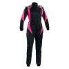 OMP Racing OMP First Elle Overall Black/Fuchsia - Size 38 For Women - (Fia 8856-2018)