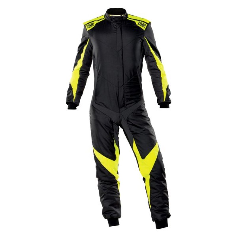 OMP Racing OMP One Evo X Overall Ant/Fluorescent Yellow - Size 46 (Fia 8856-2018)