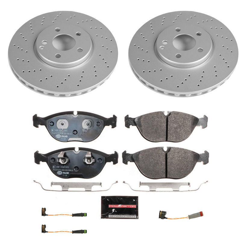 PowerStop Power Stop 04-05 Mercedes-Benz E500 Front Euro-Stop Brake Kit