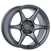 Kansei Wheels Kansei K11G Tandem 17x9.5in / 5x114.3 BP / 12mm Offset / 73.1mm Bore - Gunmetal Wheel