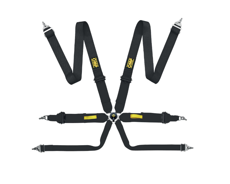 OMP Racing OMP Tecnica 3 Safety Harness Black