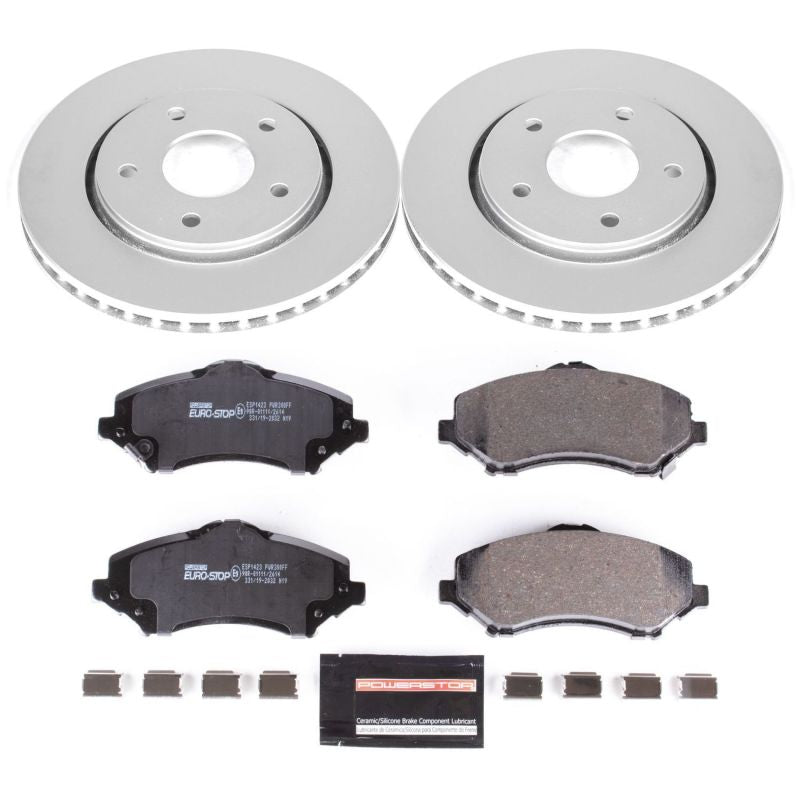 PowerStop Power Stop 08-16 Chrysler Town & Country Front Euro-Stop Brake Kit