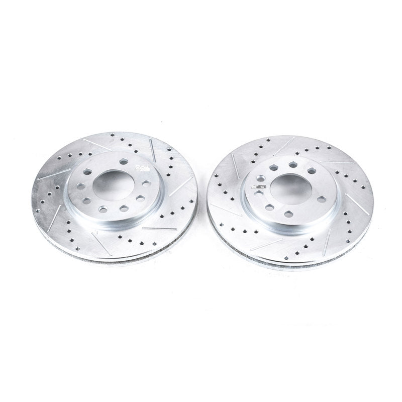 PowerStop Power Stop 94-96 Saab 900 Front Drilled & Slotted Rotor (Pair) DISCONTINUED