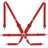 OMP Racing OMP Safety Harness One 2In Convertible Red Pull Up Conv Pull Down - (Fia 8853-2016)