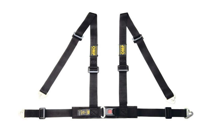 OMP Racing OMP 4 Point Harness - Black