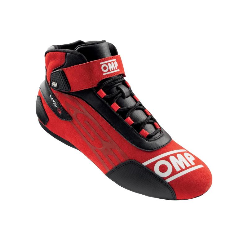 OMP Racing OMP KS-3 Shoes My2021 Red - Size 32