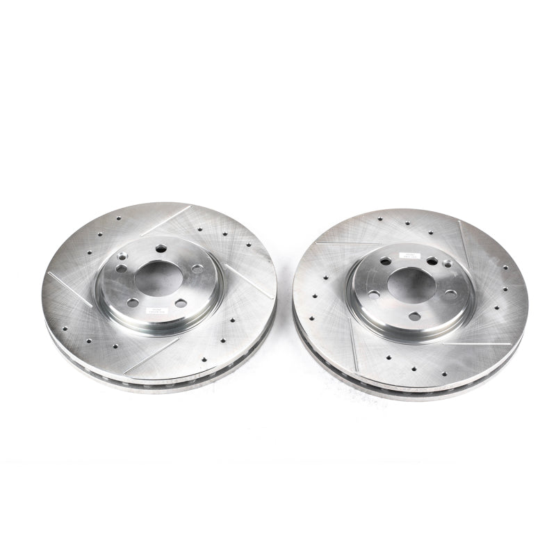 PowerStop Power Stop 07-09 Mercedes-Benz E350 Front Evolution Drilled & Slotted Rotors - Pair