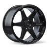 Enkei T6R 18x9.5 38mm Offset 5x114.3 Bolt Pattern 72.6 Bore Matte Black Wheel