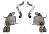 CORSA Performance Corsa 08-12 BMW M3 Convertible E93 Polished Sport Cat-Back Exhaust