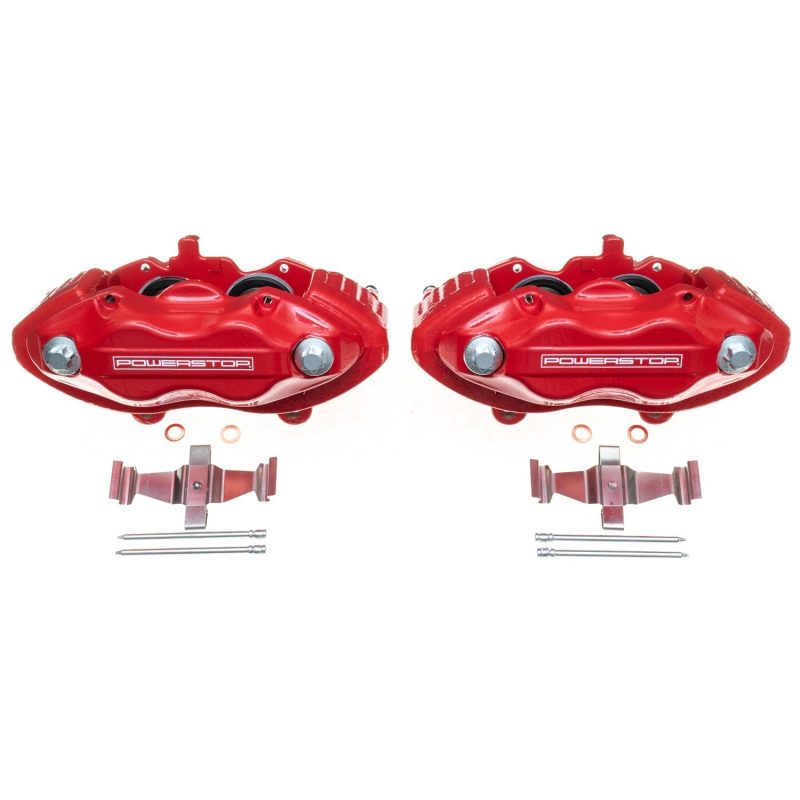 PowerStop Power Stop 05-10 Chrysler 300 Front Red Calipers w/o Brackets - Pair