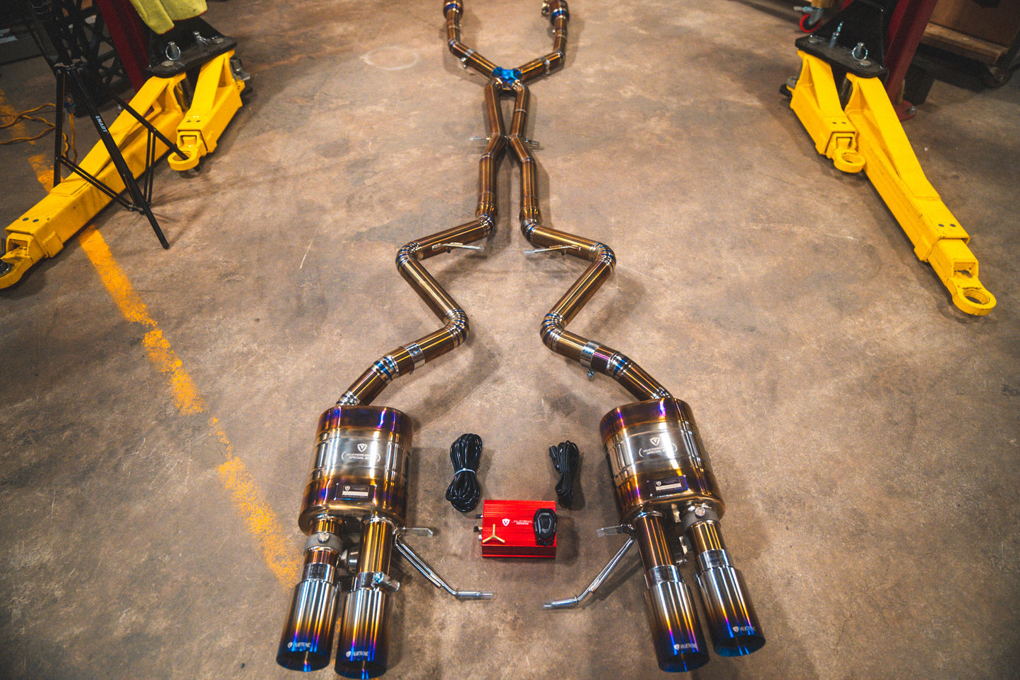 Valvetronic Designs - BMW E9x M3 Valved Sport Exhaust System - Titanium Exhaust - 200 Cell Cats - Dual Resonated