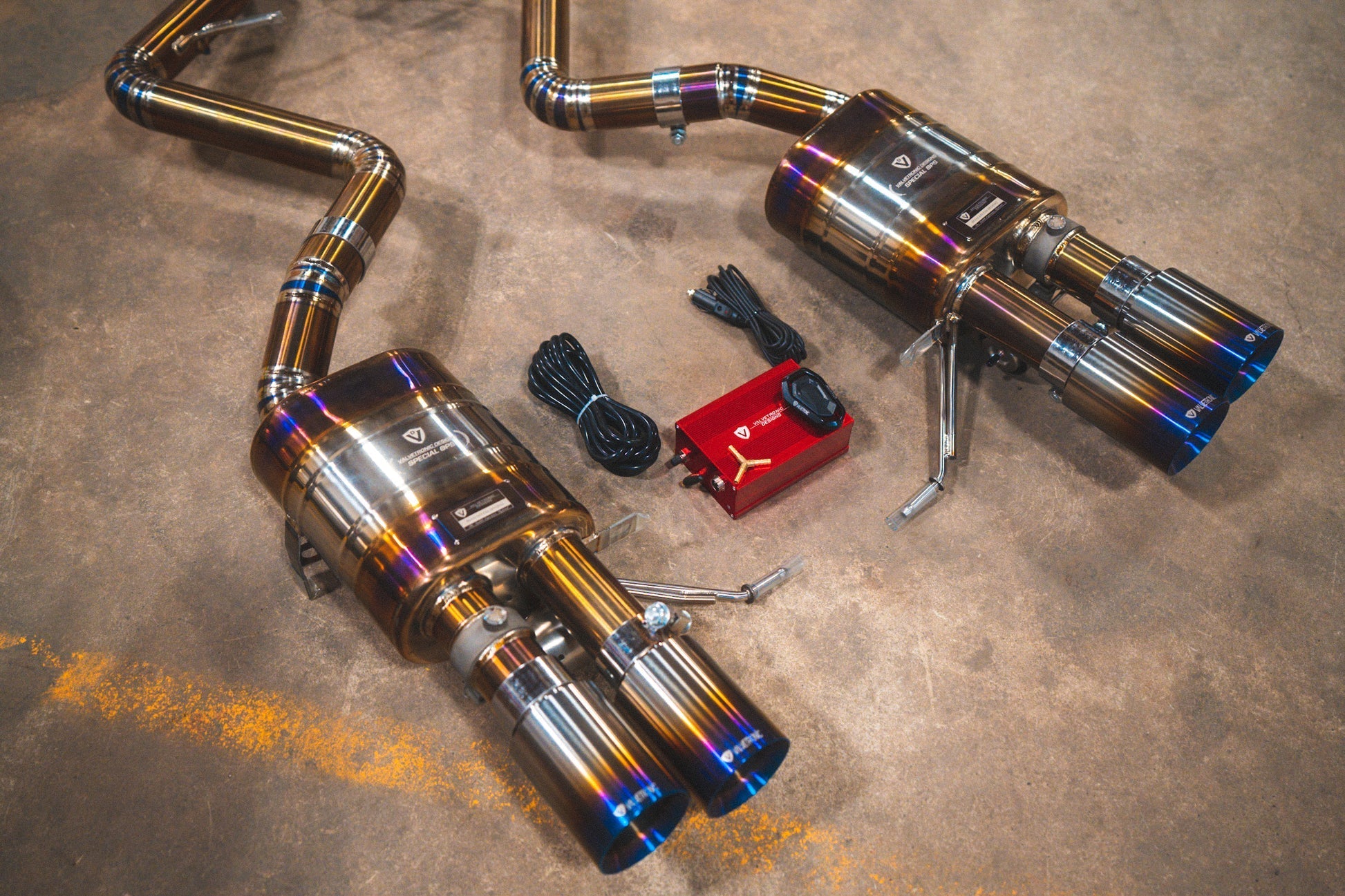 Valvetronic Designs - BMW E9x M3 Valved Sport Exhaust System - Titanium Exhaust - 200 Cell Cats - Dual Resonated