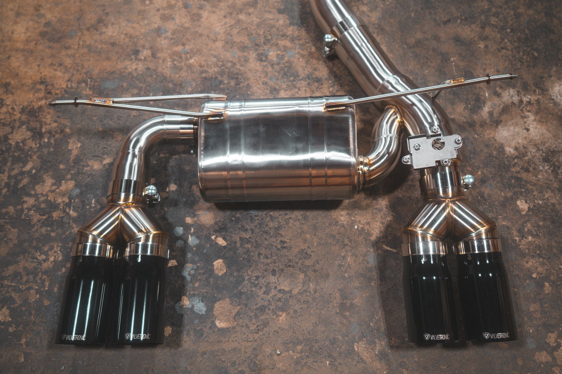 Valvetronic Designs - BMW M3/M4 F8x Equal Length Valved Sport Exhaust System - Stainless