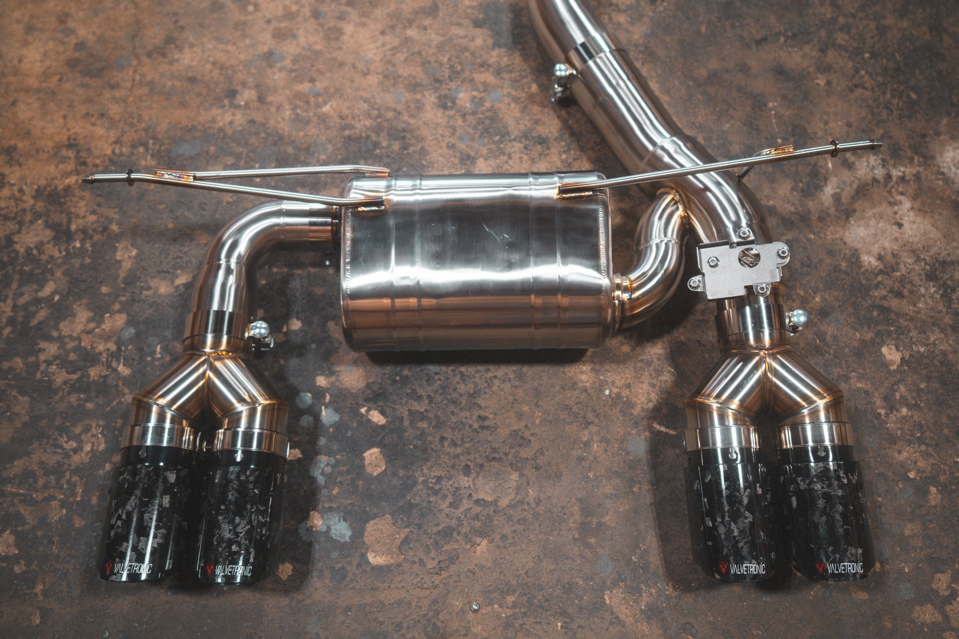 Valvetronic Designs - BMW M3/M4 F8x Equal Length Valved Sport Exhaust System - Stainless