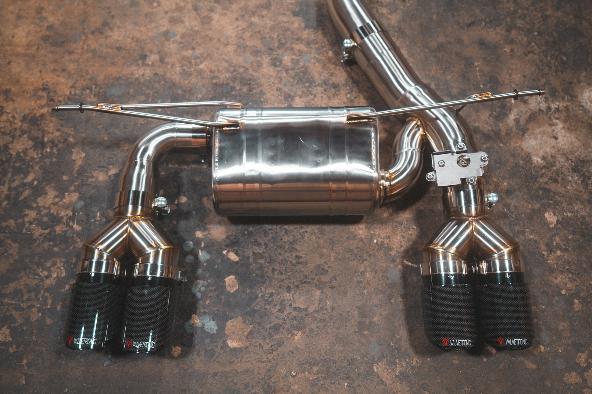 Valvetronic Designs - BMW M3/M4 F8x Equal Length Valved Sport Exhaust System - Stainless