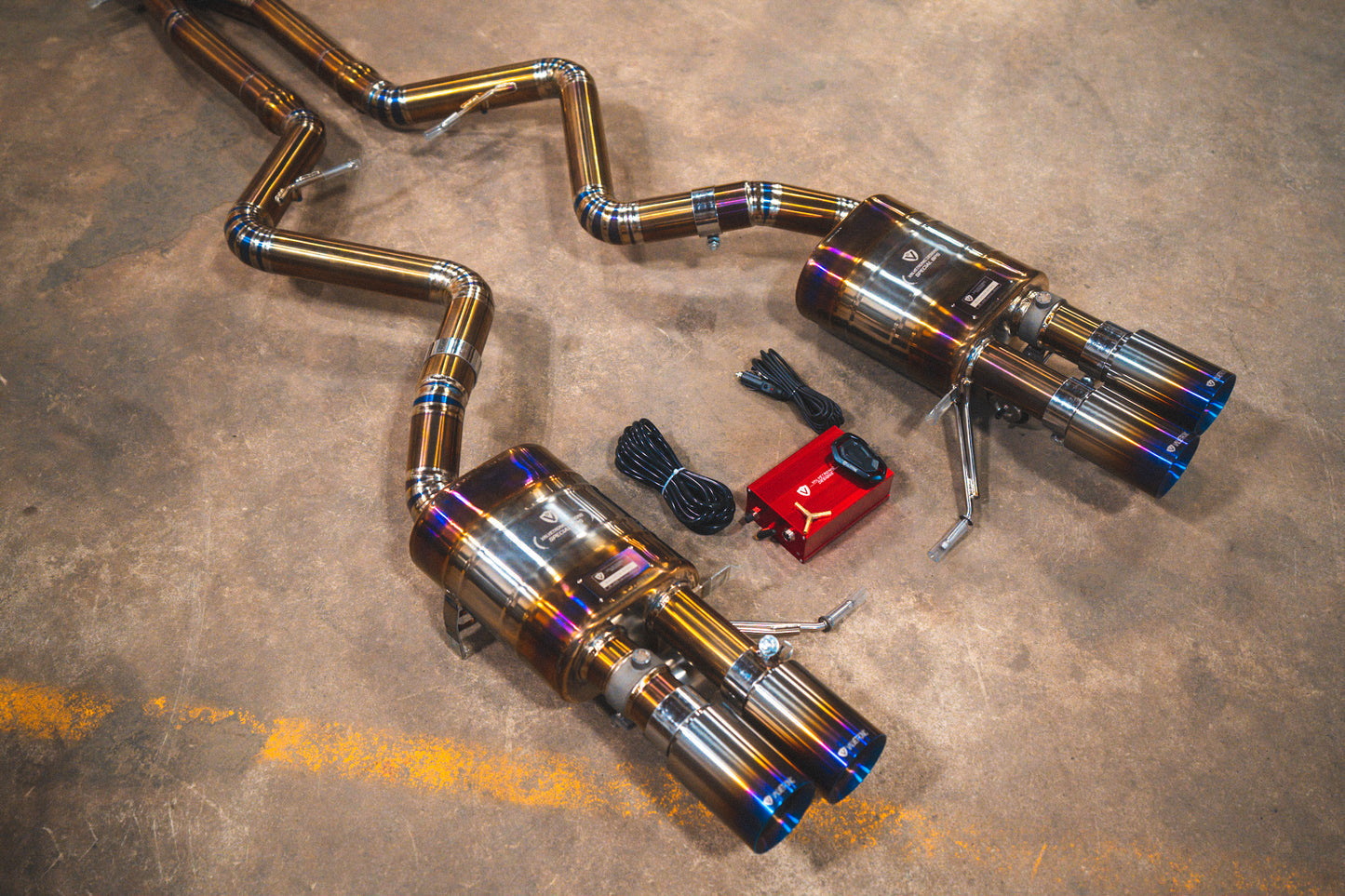 Valvetronic Designs - BMW E9x M3 Valved Sport Exhaust System - Titanium Exhaust - 200 Cell Cats - Dual Resonated