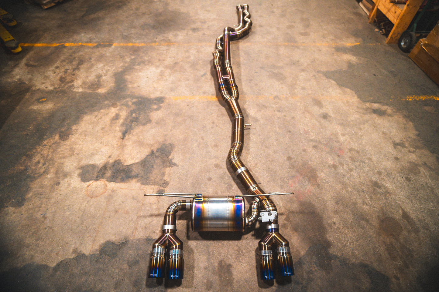 Valvetronic Designs - BMW M3/M4 F8x Equal Length Valved Sport Exhaust System - Grade 5 Titanium