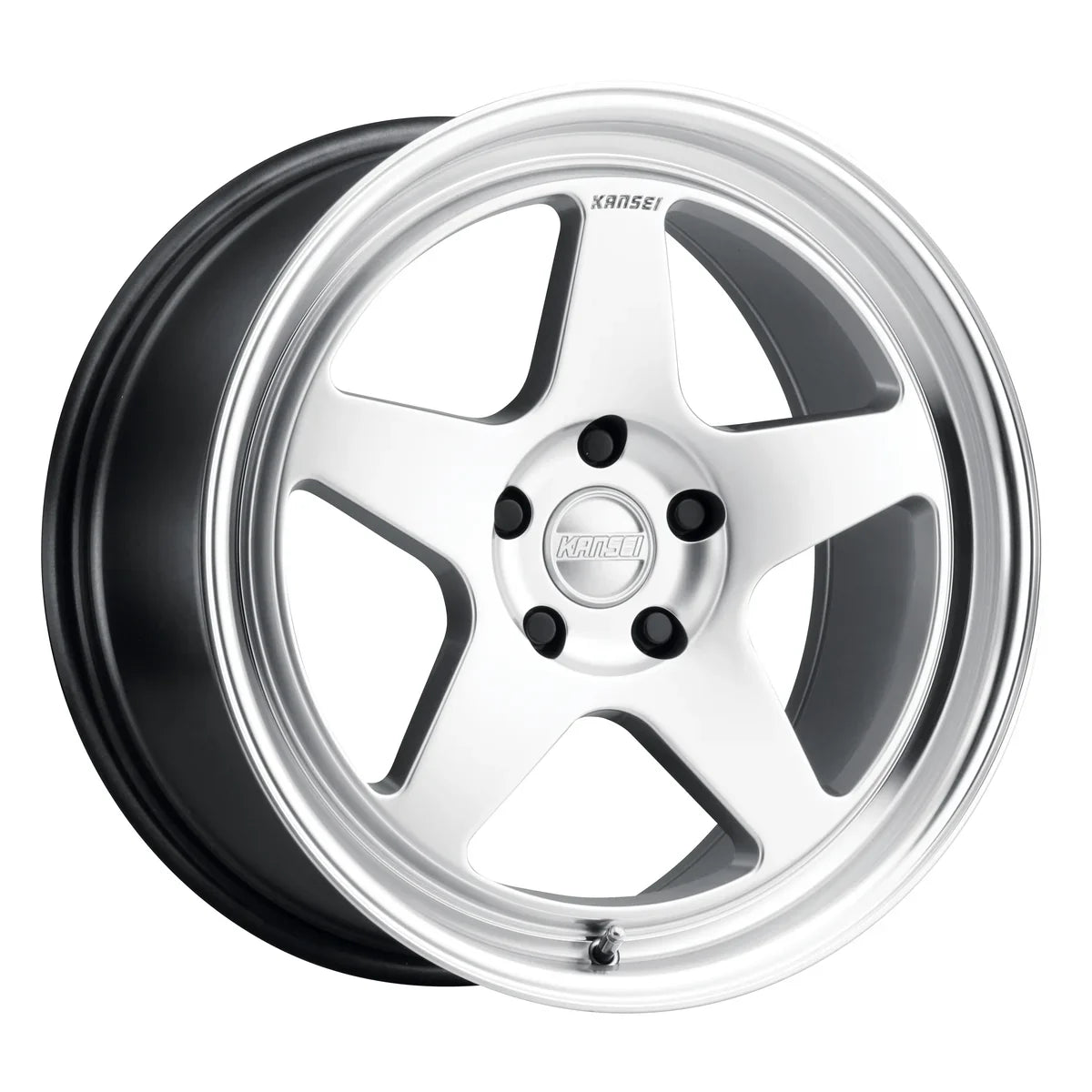 Kansei Wheels Kansei K12H Knp 18x10.5in / 5x100 BP / 12mm Offset / 73.1mm Bore - Hyper Silver Wheel