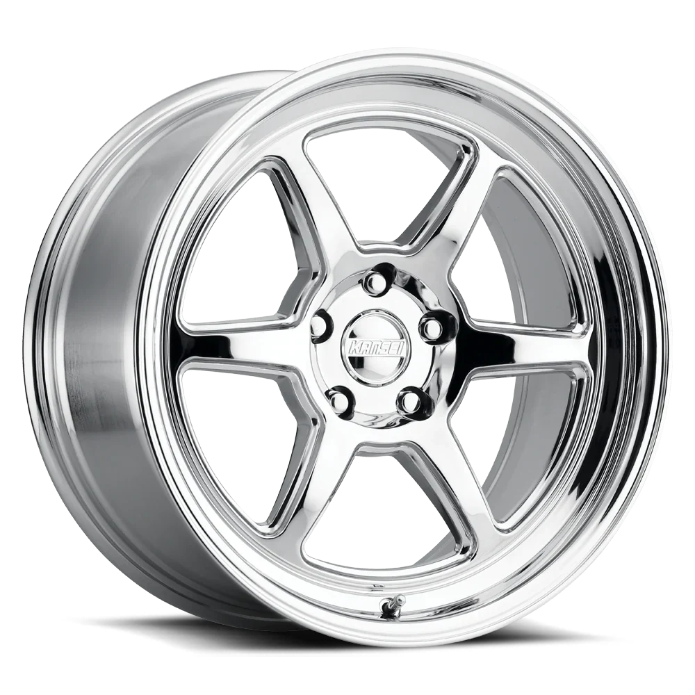 Kansei Wheels Kansei K14X Roku 18x9.5in / 5x114.3 BP / 22mm Offset / 73.1mm Bore - Chrome Wheel