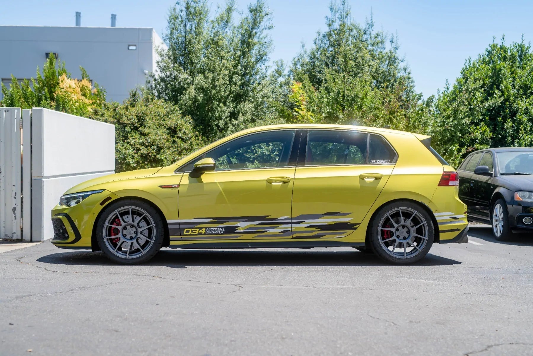 VW MK8 GTI with 034Motorsport Dynamic+ Lowering Springs"